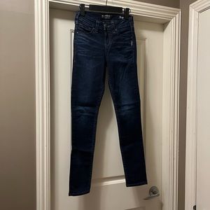 Silver skinny jeans